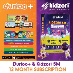 Kombo Kidzori 5M + Durioo (12 Months Subscription)