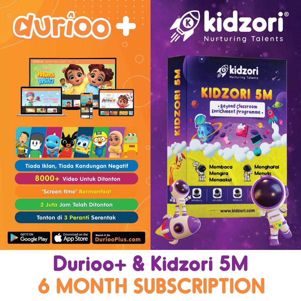 Kombo Kidzori 5M Durioo 6 Months Subscription Kidzori kombo-kidzori-5m-durioo-6-months-subscription-kidzori